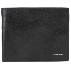 Duży Portfel Męski Strellson Billfold H8 4010001301 Czarny