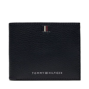 Duży Portfel Męski Tommy Hilfiger Th Central Mini Cc Wallet AM0AM11854 Granatowy