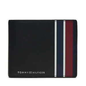 Duży Portfel Męski Tommy Hilfiger Th Corp Cc Flap AM0AM12777 Czarny