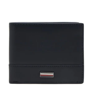 Duży Portfel Męski Tommy Hilfiger Th Corp Mini Cc Wallet AM0AM13244 Granatowy