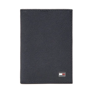 Duży Portfel Męski Tommy Hilfiger Th Flag Bifold AM0AM13522 Granatowy