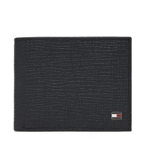 Duży Portfel Męski Tommy Hilfiger Th Flag Mini Cc Wallet AM0AM13708 Granatowy