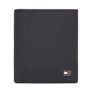Duży Portfel Męski Tommy Hilfiger Th Flag Trifold AM0AM13521 Granatowy