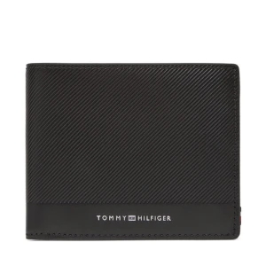 Duży Portfel Męski Tommy Hilfiger Th Foundation Cc And Coin AM0AM13508 Czarny