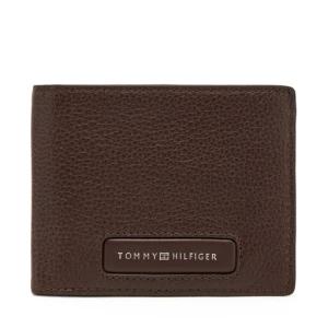 Duży Portfel Męski Tommy Hilfiger Th Monogram Mini Cc Wallet AM0AM13251 Brązowy