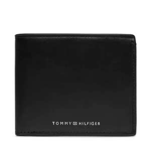 Duży Portfel Męski Tommy Hilfiger Th Spw Leather Cc And Coin AM0AM11871 Black BDS