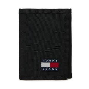 Duży Portfel Męski Tommy Jeans AM0AM12920 Czarny