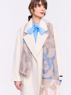 Duży szal w geometryczne wzory TARANKO