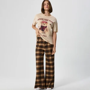 Dwuczęściowa piżama z motywem misia House