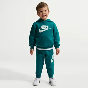 Dwuczęściowy dzianinowy zestaw dla maluchów Nike Club - Niebieski