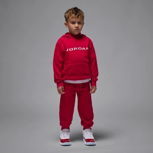 Dwuczęściowy dzianinowy zestaw dla małych dzieci Baseline Jordan - Czerwony