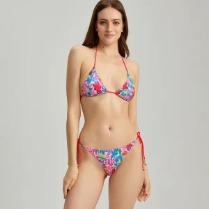 Dwuczęściowy strój kąpielowy z nadrukiem w żelki House