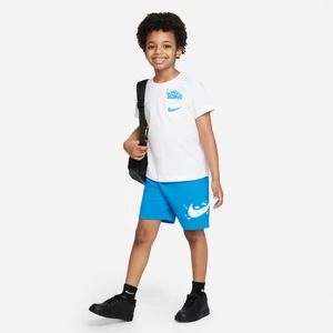 Dwuczęściowy zestaw dla małych dzieci Nike Coral Reef Tee and Shorts Set - Niebieski