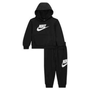 Dwuczęściowy zestaw dla niemowląt Nike Club Fleece Set - Czerń