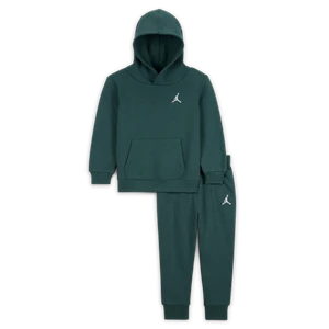Zdjęcie produktu Dwuczęściowy zestaw z bluzą z kapturem dla niemowląt (12–24 M) Jordan MJ Brooklyn Fleece - Zieleń