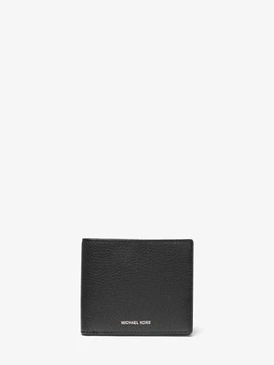 Dwuelementowy portfel Hudson ze skóry groszkowej Michael Kors Mens