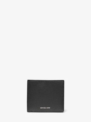 Dwuelementowy portfel Hudson ze skóry groszkowej Michael Kors Mens