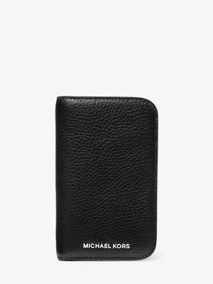 Dwuelementowy portfel Hudson ze skóry groszkowej Michael Kors Mens