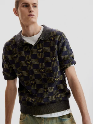 Dwukolorowa koszulka polo Desigual