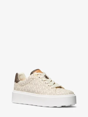 Dwukolorowe sneakersy Romey na platformie z logo Michael Kors