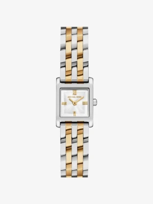 Dwukolorowy mikrozegarek Georgie Michael Kors DWA KOLORY (Srebrny)