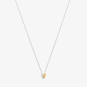 Dwukolorowy Naszyjnik Z 7-Milimetrowym Motywem Serca Tous 1950 - Tous Rozmiar