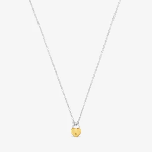 Dwukolorowy Naszyjnik Z Motywem Serca/Kłódki Tous Unlock - Tous Rozmiar