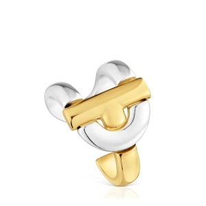 Dwukolorowy Pierścionek Tous Manifesto - Tous