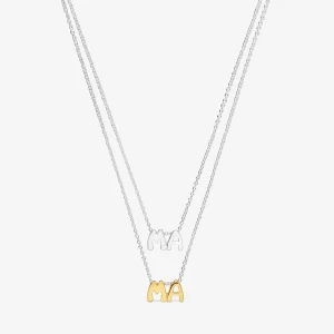 Dwukolorowy Podwójny Naszyjnik Z Motywami Tous Mama - Tous Rozmiar