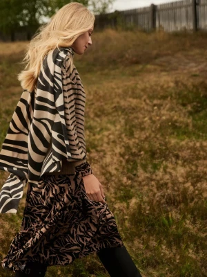 Dwukolorowy szalik Moodo