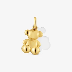 Dwukolorowy Wisiorek Bold Bear Z Dwoma Misiami - Tous