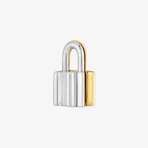 Dwukolorowy Wisiorek Z Motywem Misia/Kłódki 20 Mm Tous Unlock - Tous Rozmiar