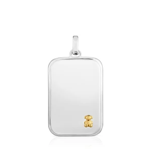 Dwukolorowy Wisiorek Z Motywem Misia Tous Man - Tous Rozmiar