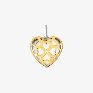Dwukolorowy Wisiorek Z Podwójnym Motywem Serca Medallions - Tous Rozmiar
