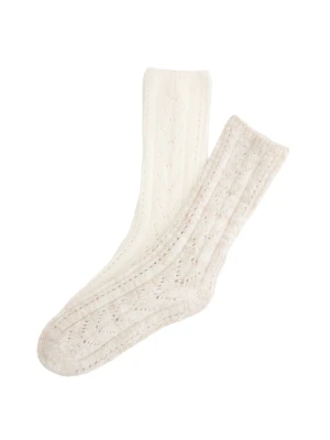 Dwupak ażurowych skarpetek Premium BEXA z wełną Esotiq