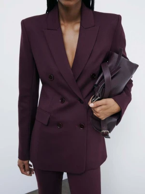 Dwurzędowa kurtka z nitami Fly PATRIZIA PEPE