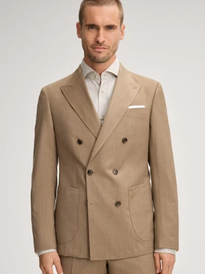 Dwurzędowa marynarka Heazy w kolorze ciepłego, złocistego brązu Joop