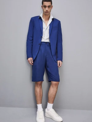 Dwurzędowa marynarka z bawełnianego diagonalu PATRIZIA PEPE