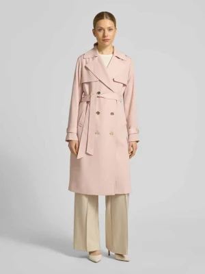 Dwurzędowy trencz z wiązanym paskiem MICHAEL Michael Kors