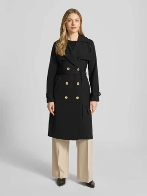 Dwurzędowy trencz z wiązanym paskiem MICHAEL Michael Kors