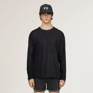 DWUSTRONNA KOSZULKA DO BIEGANIA Z DŁUGIM RĘKAWEM Y-3 Adidas czarny