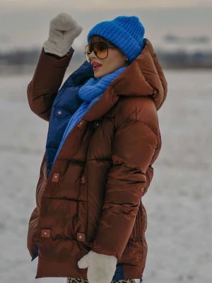 Dwustronna kurtka zimowa Alaska Cinnamon Cloud XS