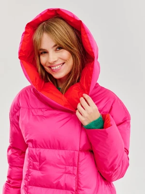 Dwustronna kurtka zimowa Alaska Orange Bliss XS