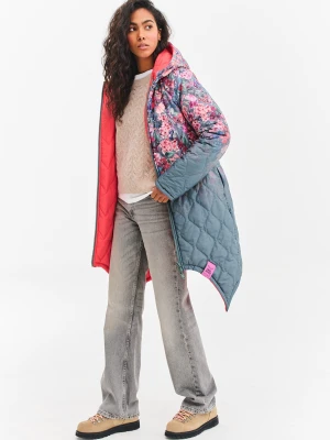 Dwustronna kurtka zimowa Iceberg Floral Sweet XS