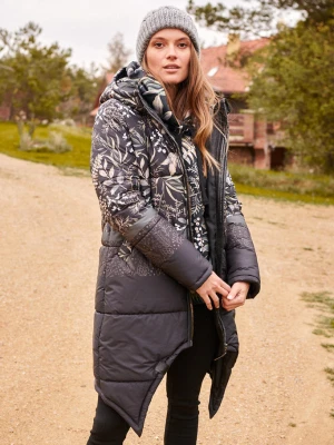 Dwustronna kurtka zimowa Iceberg Moss Garden XS