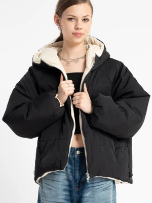 Dwustronna pikowana kurtka ocieplana Reporter