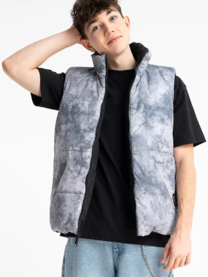 Dwustronny pikowany bezrękawnik Reporter