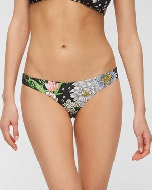 Dwustronny Strój Kąpielowy Dół Maaji Black Bouquet Flirt