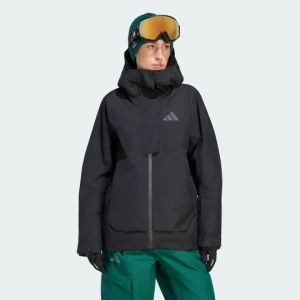 Dwuwarstwowa ocieplana kurtka Terrex Xploric CLIMAPROOF Adidas czarny