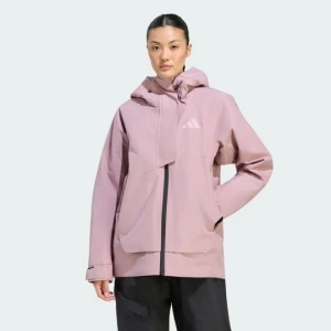Dwuwarstwowa ocieplana kurtka Terrex Xploric CLIMAPROOF Adidas Magic Mauve